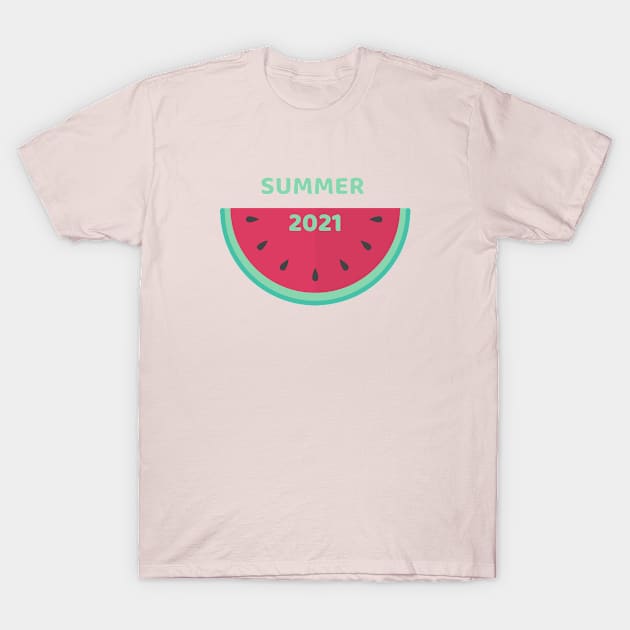 Summer 2021 Watermelon T-Shirt by ibarna